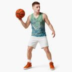 NAIDOC Week - 50 Years Deadly Torres Strait Basketball Jersey Pastel Waves