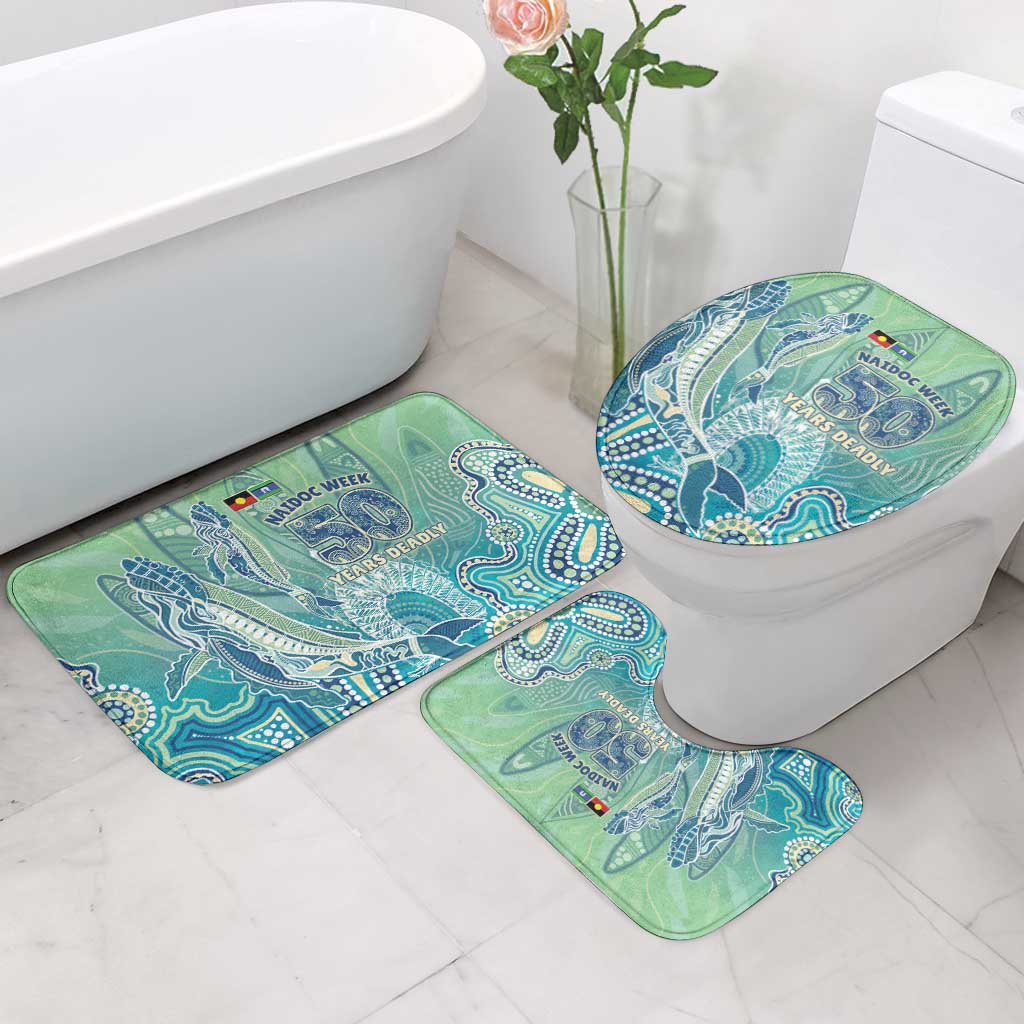 NAIDOC Week - 50 Years Deadly Torres Strait Bathroom Set Pastel Waves