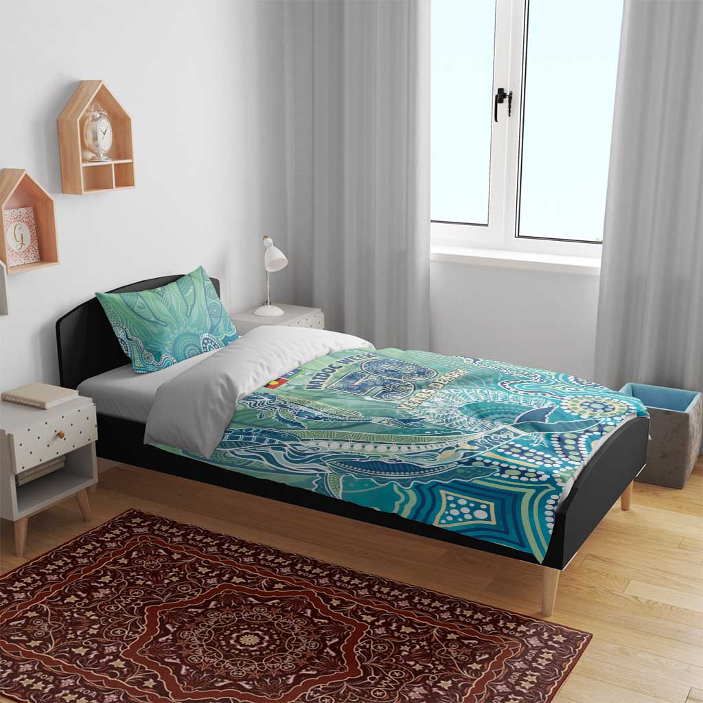 NAIDOC Week - 50 Years Deadly Torres Strait Bedding Set Pastel Waves