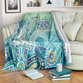 NAIDOC Week - 50 Years Deadly Torres Strait Blanket Pastel Waves
