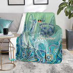 NAIDOC Week - 50 Years Deadly Torres Strait Blanket Pastel Waves