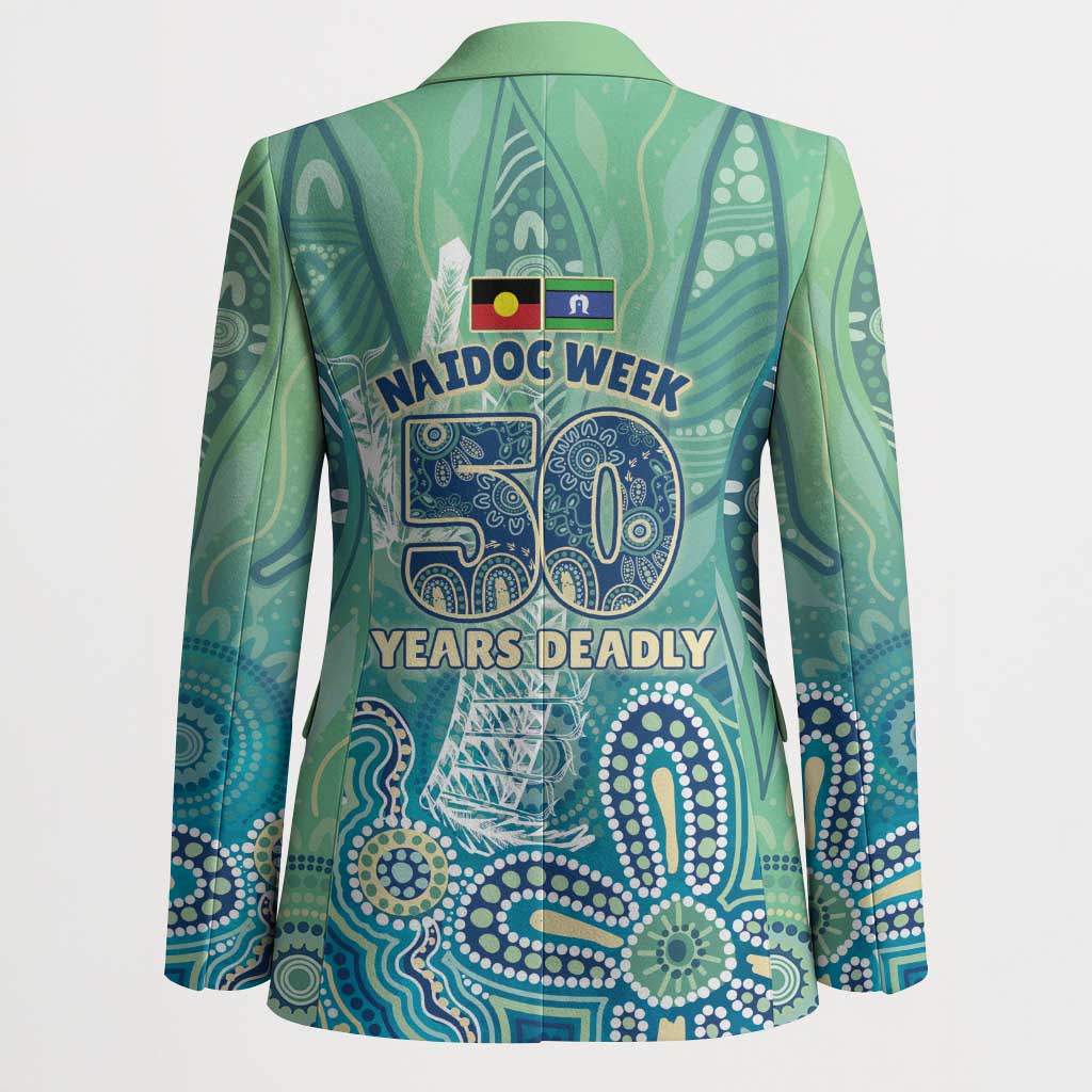 NAIDOC Week - 50 Years Deadly Torres Strait Blazer Pastel Waves