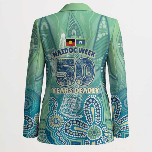 NAIDOC Week - 50 Years Deadly Torres Strait Blazer Pastel Waves