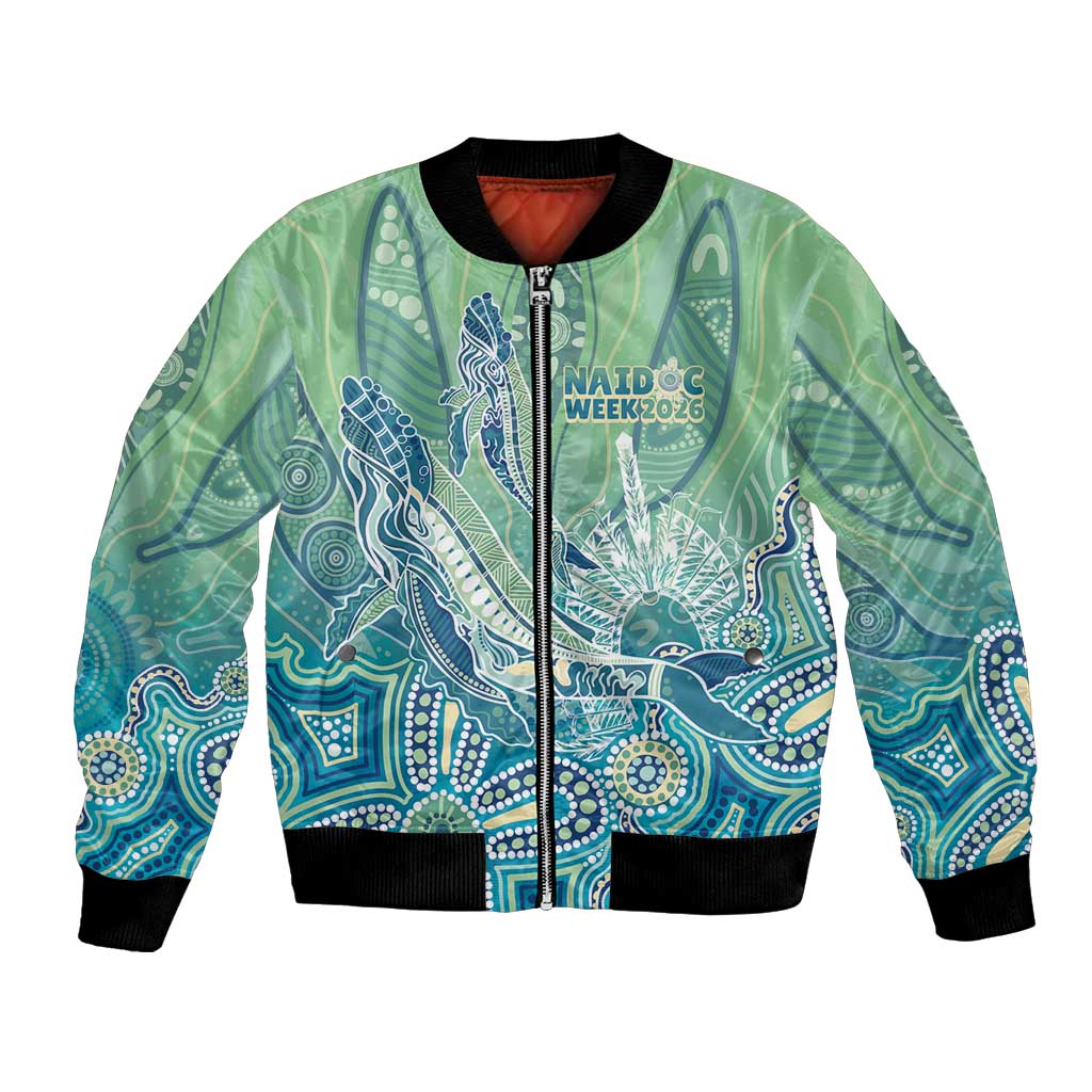 NAIDOC Week - 50 Years Deadly Torres Strait Bomber Jacket Pastel Waves