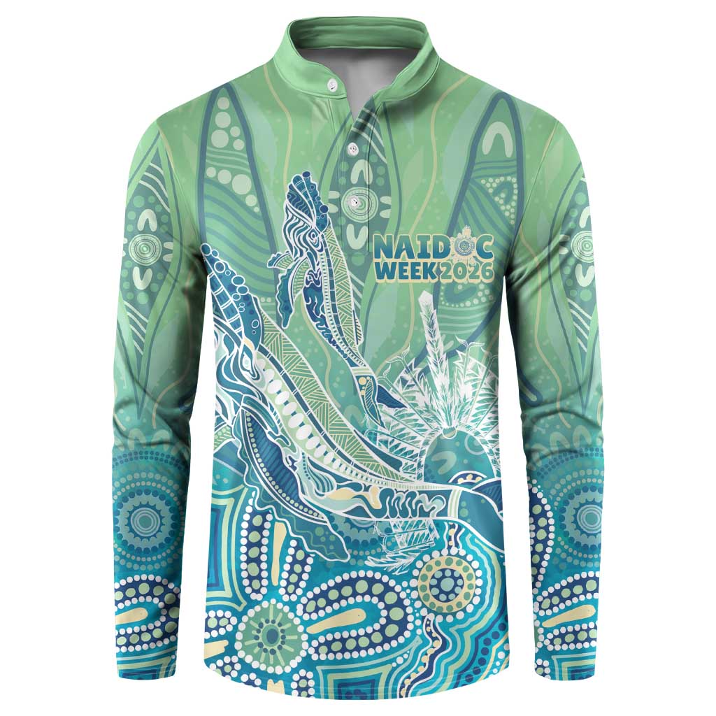 NAIDOC Week - 50 Years Deadly Torres Strait Button Sweatshirt Pastel Waves