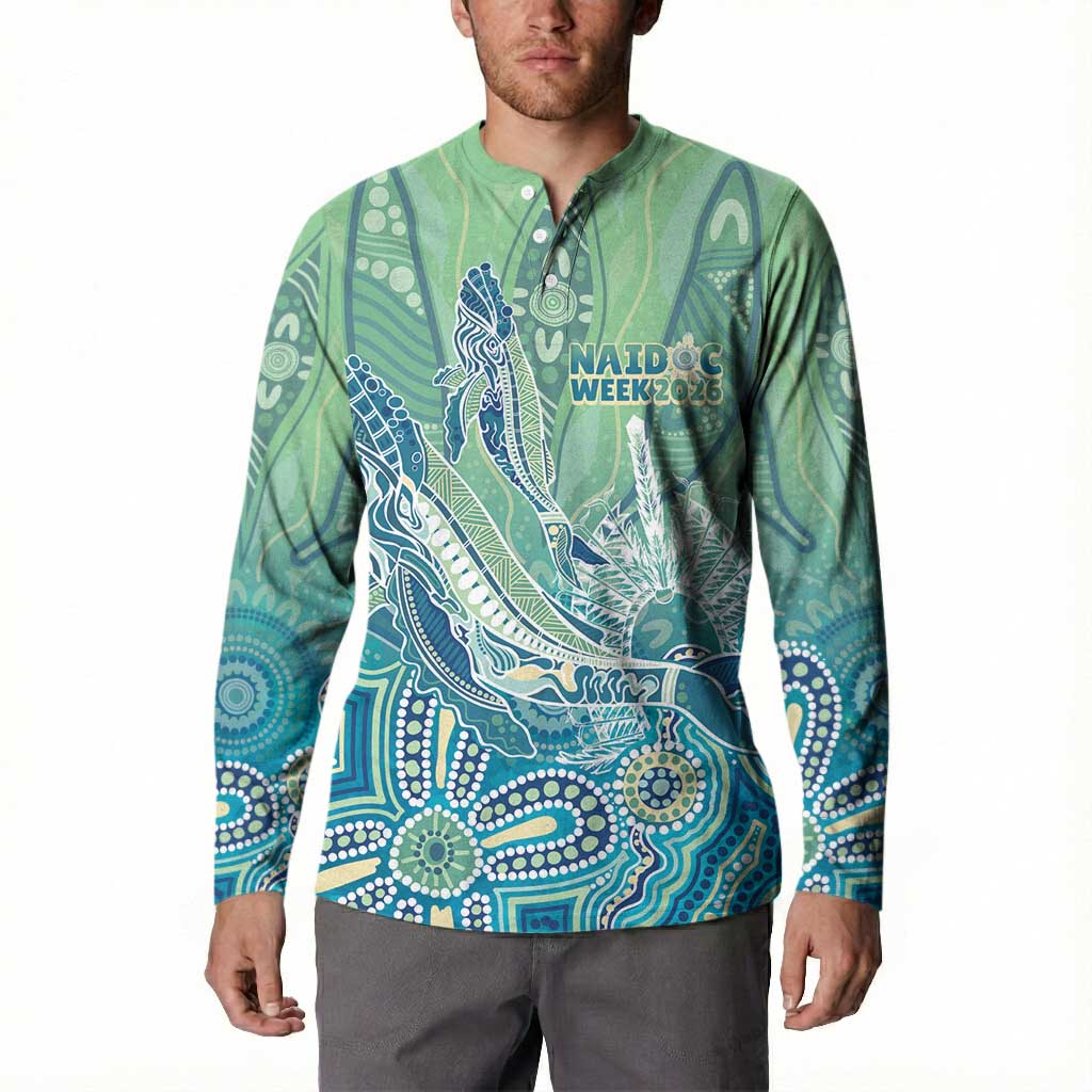 NAIDOC Week - 50 Years Deadly Torres Strait Button Sweatshirt Pastel Waves