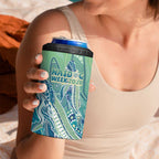 NAIDOC Week - 50 Years Deadly Torres Strait 4 in 1 Can Cooler Tumbler Pastel Waves