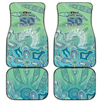 NAIDOC Week - 50 Years Deadly Torres Strait Car Mats Pastel Waves