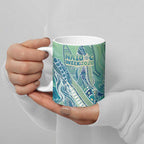 NAIDOC Week - 50 Years Deadly Torres Strait Ceramic Mug Pastel Waves