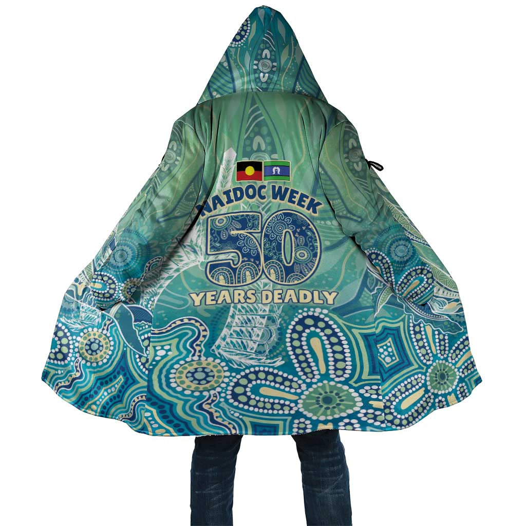 NAIDOC Week - 50 Years Deadly Torres Strait Cloak Pastel Waves