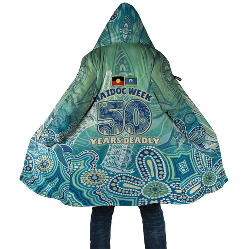 NAIDOC Week - 50 Years Deadly Torres Strait Cloak Pastel Waves