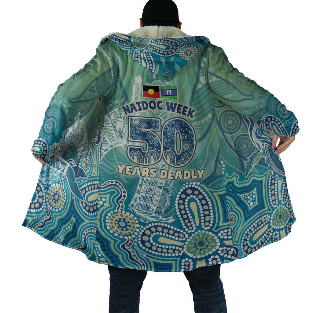 NAIDOC Week - 50 Years Deadly Torres Strait Cloak Pastel Waves