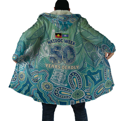 NAIDOC Week - 50 Years Deadly Torres Strait Cloak Pastel Waves