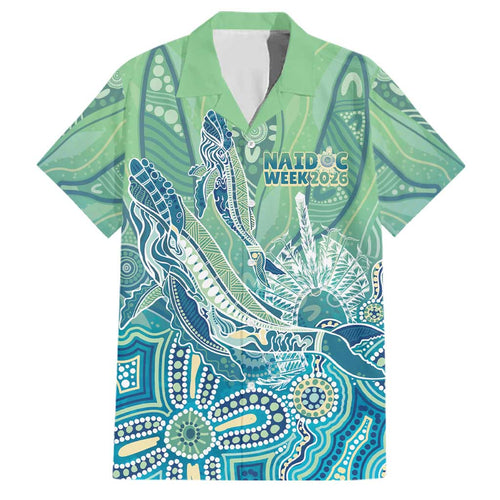 NAIDOC Week - 50 Years Deadly Torres Strait Family Matching Mermaid Dress and Hawaiian Shirt Pastel Waves
