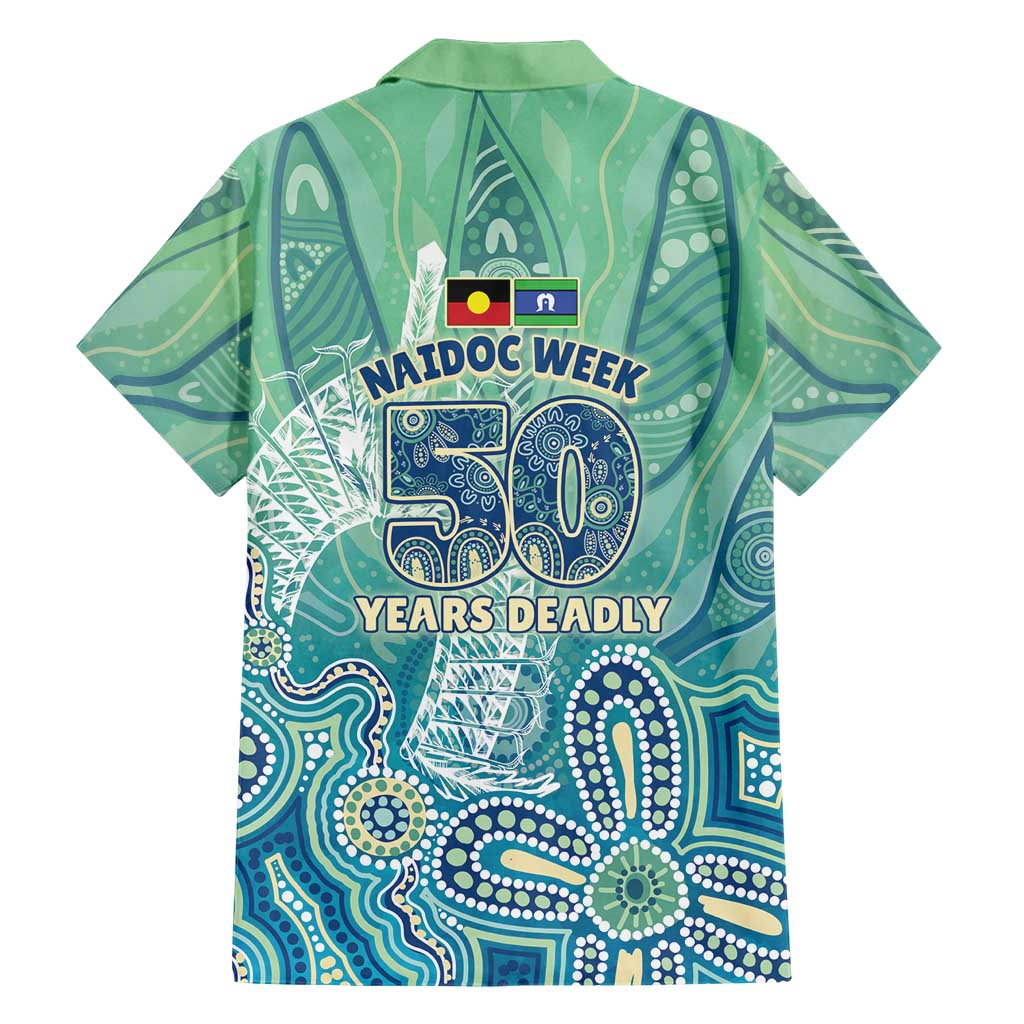 NAIDOC Week - 50 Years Deadly Torres Strait Family Matching Mermaid Dress and Hawaiian Shirt Pastel Waves