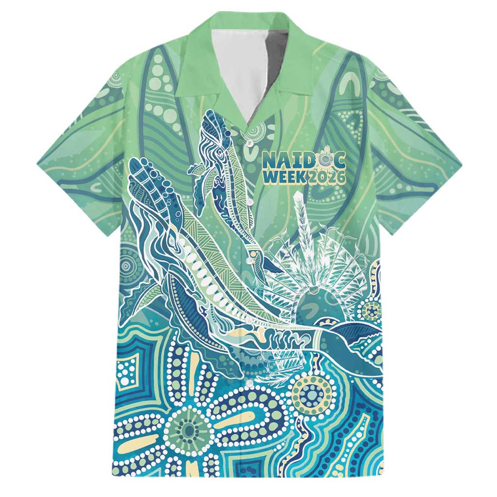 NAIDOC Week - 50 Years Deadly Torres Strait Family Matching Puletasi and Hawaiian Shirt Pastel Waves