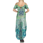 NAIDOC Week - 50 Years Deadly Torres Strait Family Matching Summer Maxi Dress and Hawaiian Shirt Pastel Waves