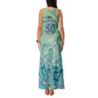 NAIDOC Week - 50 Years Deadly Torres Strait Family Matching Tank Maxi Dress and Hawaiian Shirt Pastel Waves