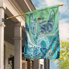 NAIDOC Week - 50 Years Deadly Torres Strait Garden Flag Pastel Waves