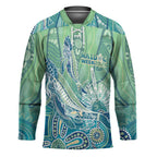 NAIDOC Week - 50 Years Deadly Torres Strait Hockey Jersey Pastel Waves