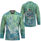 NAIDOC Week - 50 Years Deadly Torres Strait Hockey Jersey Pastel Waves