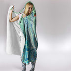 NAIDOC Week - 50 Years Deadly Torres Strait Hooded Blanket Pastel Waves