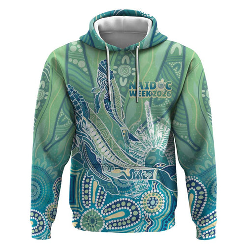 NAIDOC Week - 50 Years Deadly Torres Strait Hoodie Pastel Waves