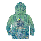 NAIDOC Week - 50 Years Deadly Torres Strait Kid Hoodie Pastel Waves