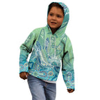 NAIDOC Week - 50 Years Deadly Torres Strait Kid Hoodie Pastel Waves