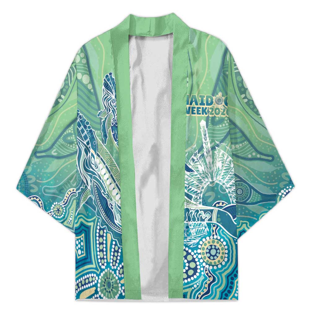 NAIDOC Week - 50 Years Deadly Torres Strait Kimono Pastel Waves