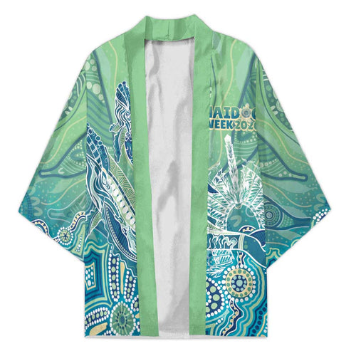 NAIDOC Week - 50 Years Deadly Torres Strait Kimono Pastel Waves