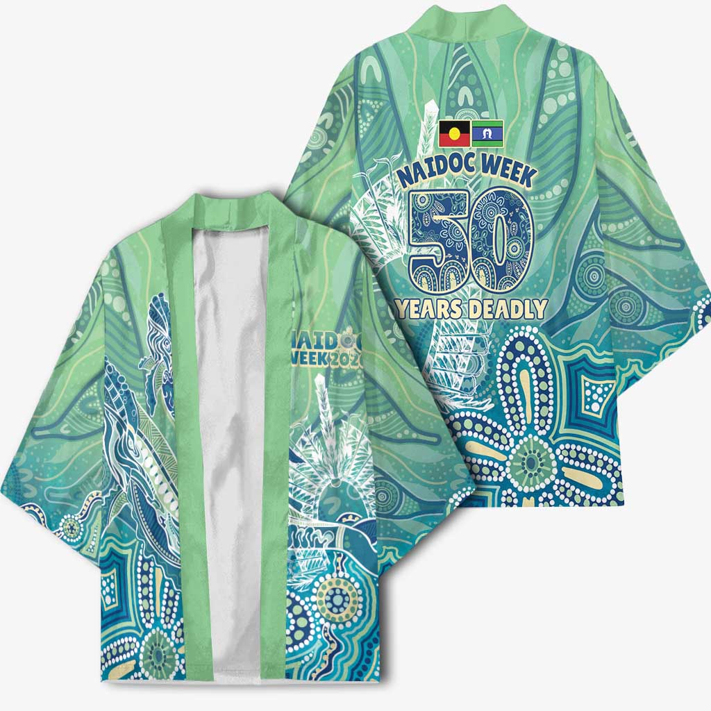 NAIDOC Week - 50 Years Deadly Torres Strait Kimono Pastel Waves