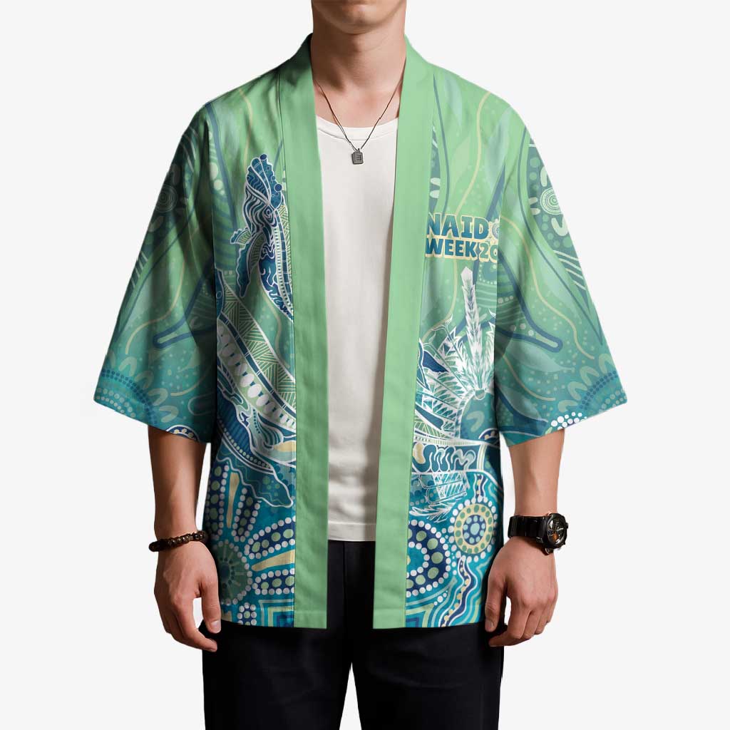 NAIDOC Week - 50 Years Deadly Torres Strait Kimono Pastel Waves