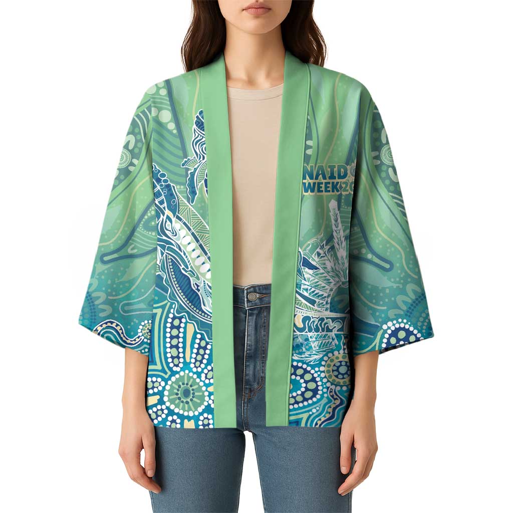 NAIDOC Week - 50 Years Deadly Torres Strait Kimono Pastel Waves