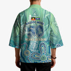 NAIDOC Week - 50 Years Deadly Torres Strait Kimono Pastel Waves