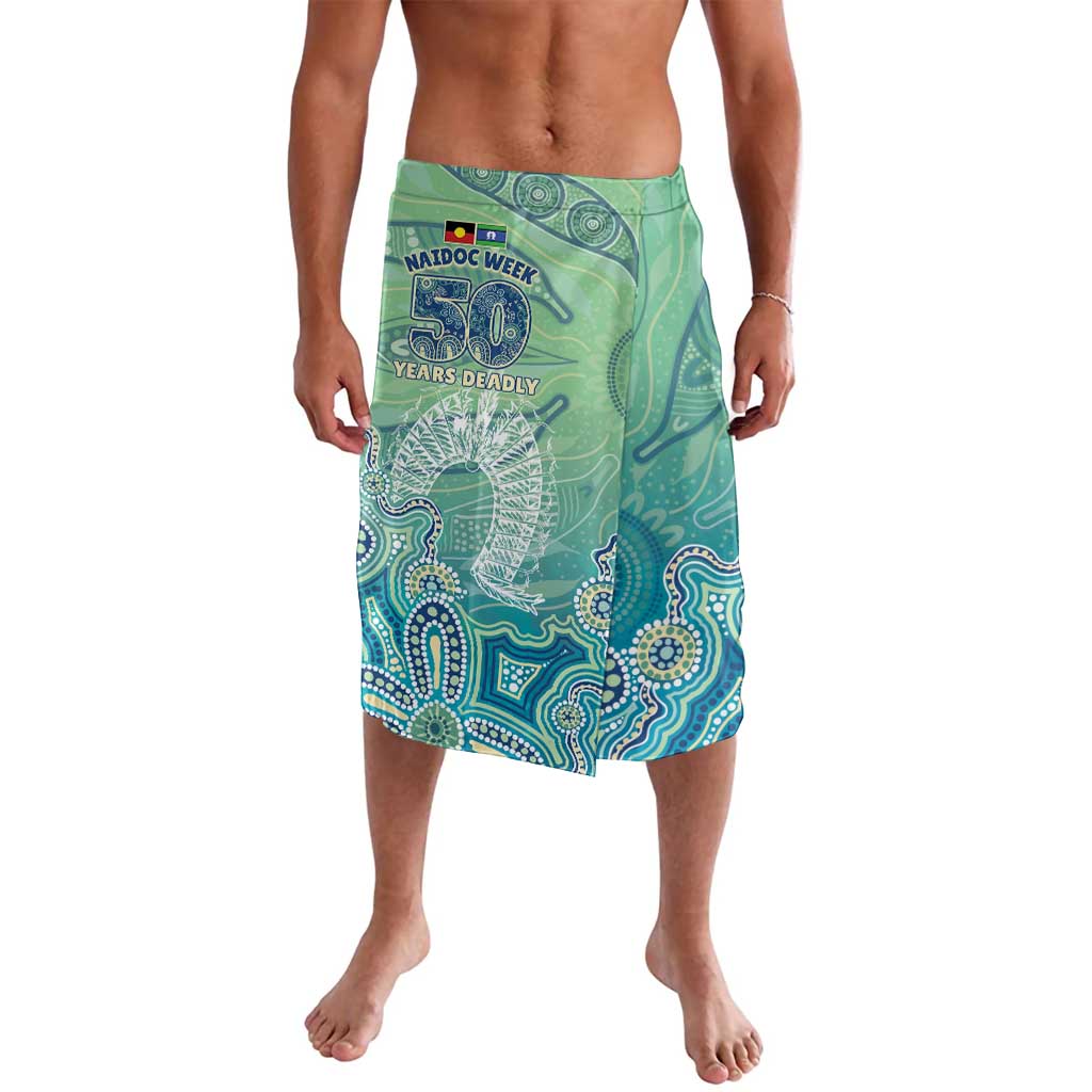 NAIDOC Week - 50 Years Deadly Torres Strait Lavalava Pastel Waves