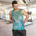 NAIDOC Week - 50 Years Deadly Torres Strait Men Tank Top Pastel Waves