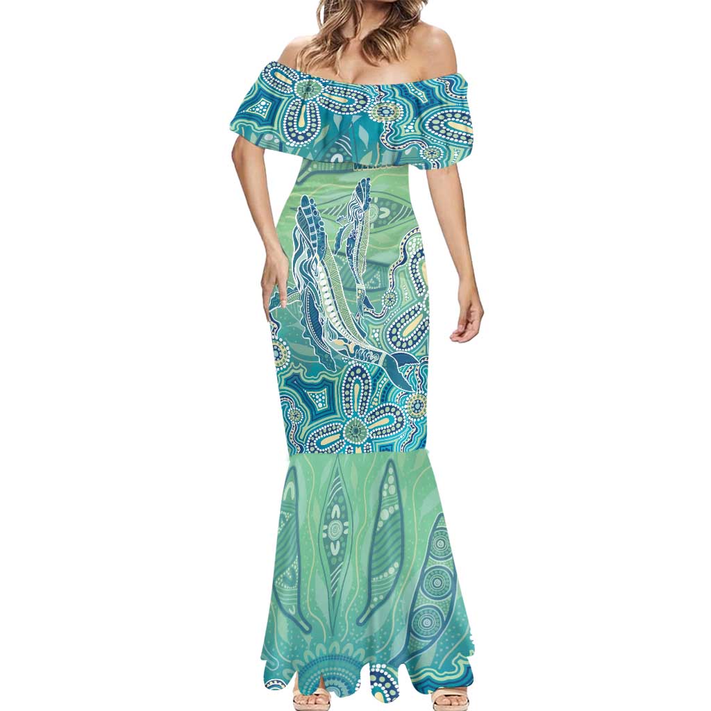 NAIDOC Week - 50 Years Deadly Torres Strait Mermaid Dress Pastel Waves