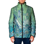 NAIDOC Week - 50 Years Deadly Torres Strait Padded Jacket Pastel Waves