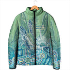 NAIDOC Week - 50 Years Deadly Torres Strait Padded Jacket Pastel Waves