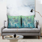 NAIDOC Week - 50 Years Deadly Torres Strait Pillow Cover Pastel Waves