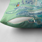 NAIDOC Week - 50 Years Deadly Torres Strait Pillow Cover Pastel Waves