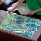 NAIDOC Week - 50 Years Deadly Torres Strait Puzzle Pastel Waves