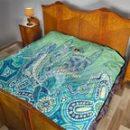 NAIDOC Week - 50 Years Deadly Torres Strait Quilt Pastel Waves