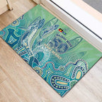 NAIDOC Week - 50 Years Deadly Torres Strait Rubber Doormat Pastel Waves