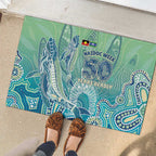 NAIDOC Week - 50 Years Deadly Torres Strait Rubber Doormat Pastel Waves
