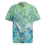 NAIDOC Week - 50 Years Deadly Torres Strait Rugby Jersey Pastel Waves