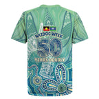 NAIDOC Week - 50 Years Deadly Torres Strait Rugby Jersey Pastel Waves