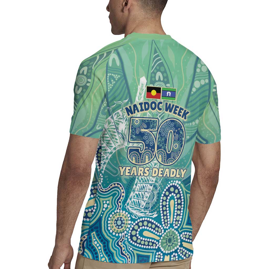 NAIDOC Week - 50 Years Deadly Torres Strait Rugby Jersey Pastel Waves