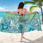 NAIDOC Week - 50 Years Deadly Torres Strait Sarong Pastel Waves